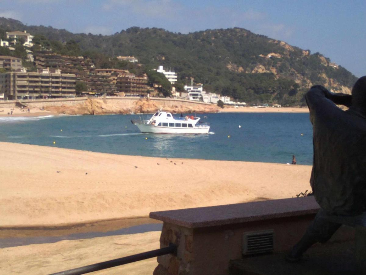 Apartamento Pau Picasso con piscina y terraza en Tossa de Mar Esterno foto