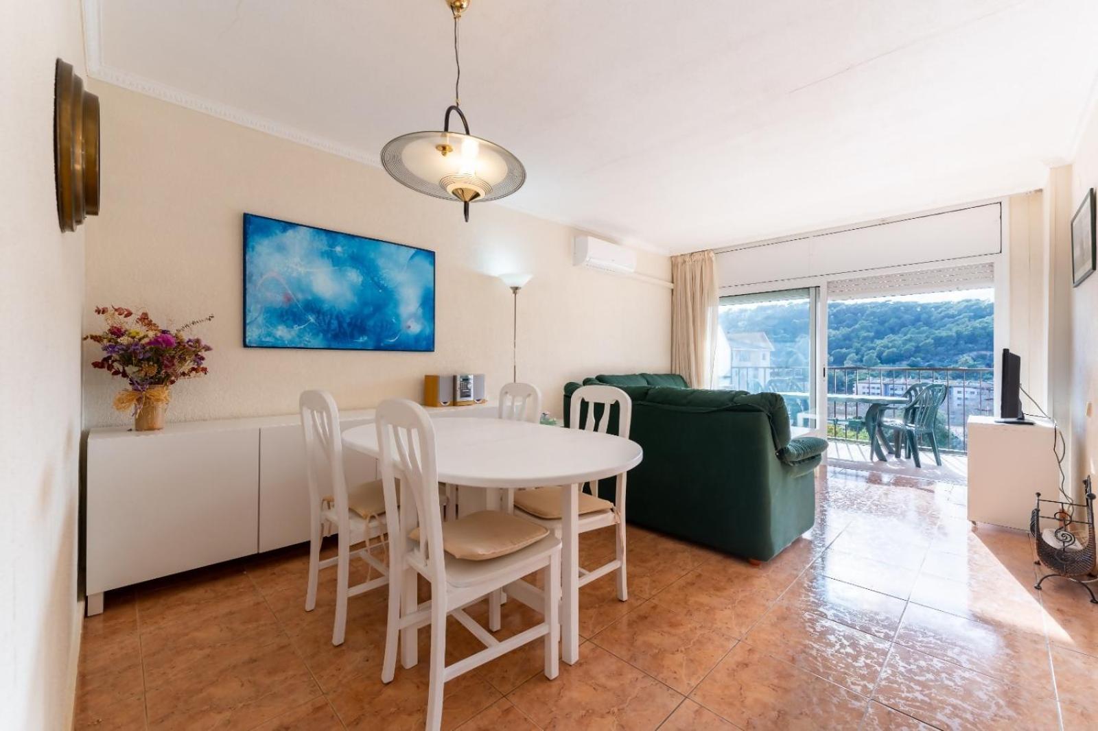 Apartamento Pau Picasso con piscina y terraza en Tossa de Mar Esterno foto